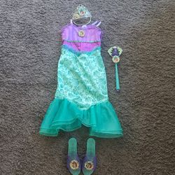 Little Mermaid Dress 4-6x
