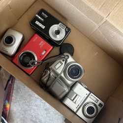 Bundle Of 5 Cameras 