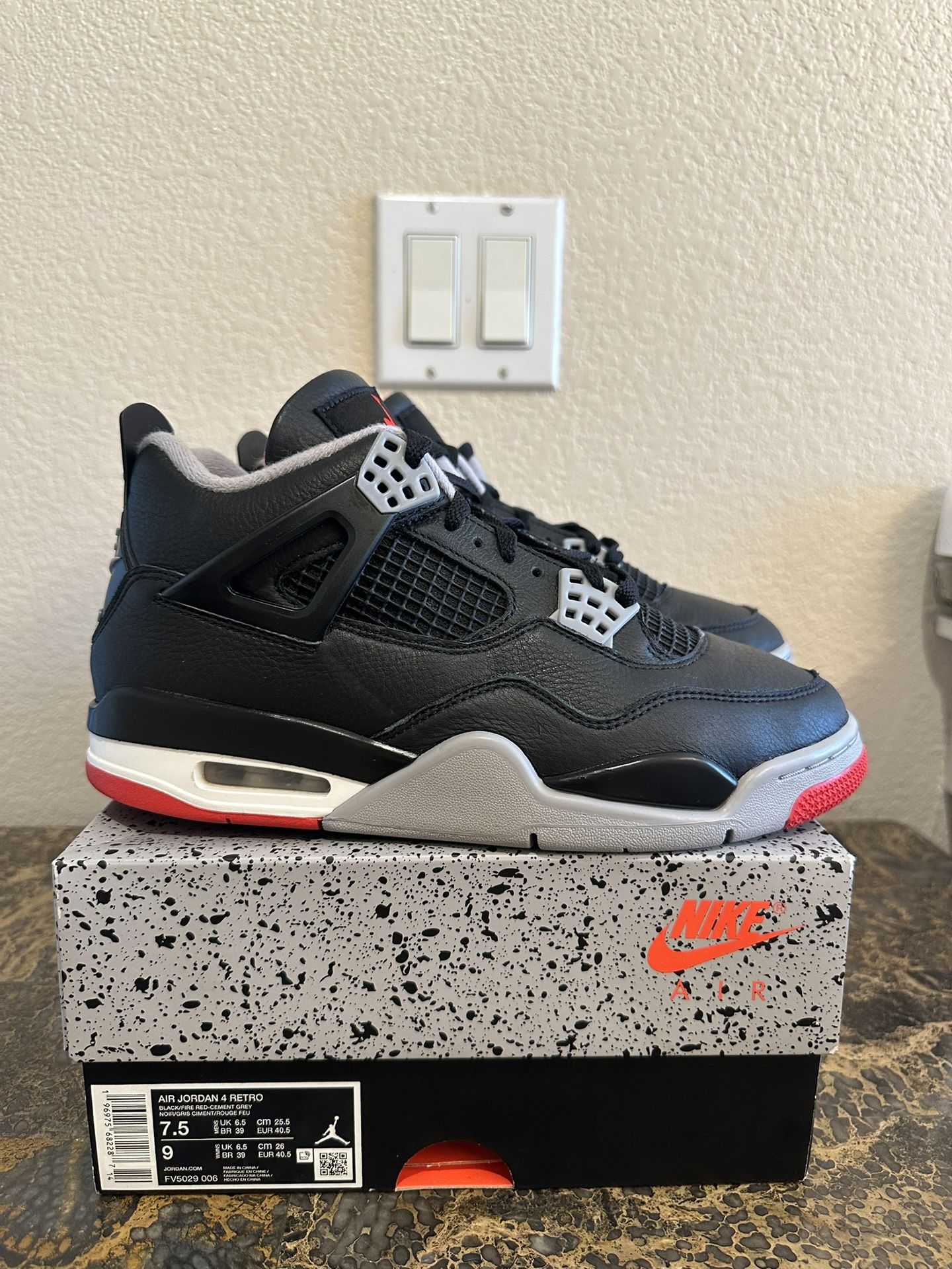 Jordan Bred 4 Reimagined