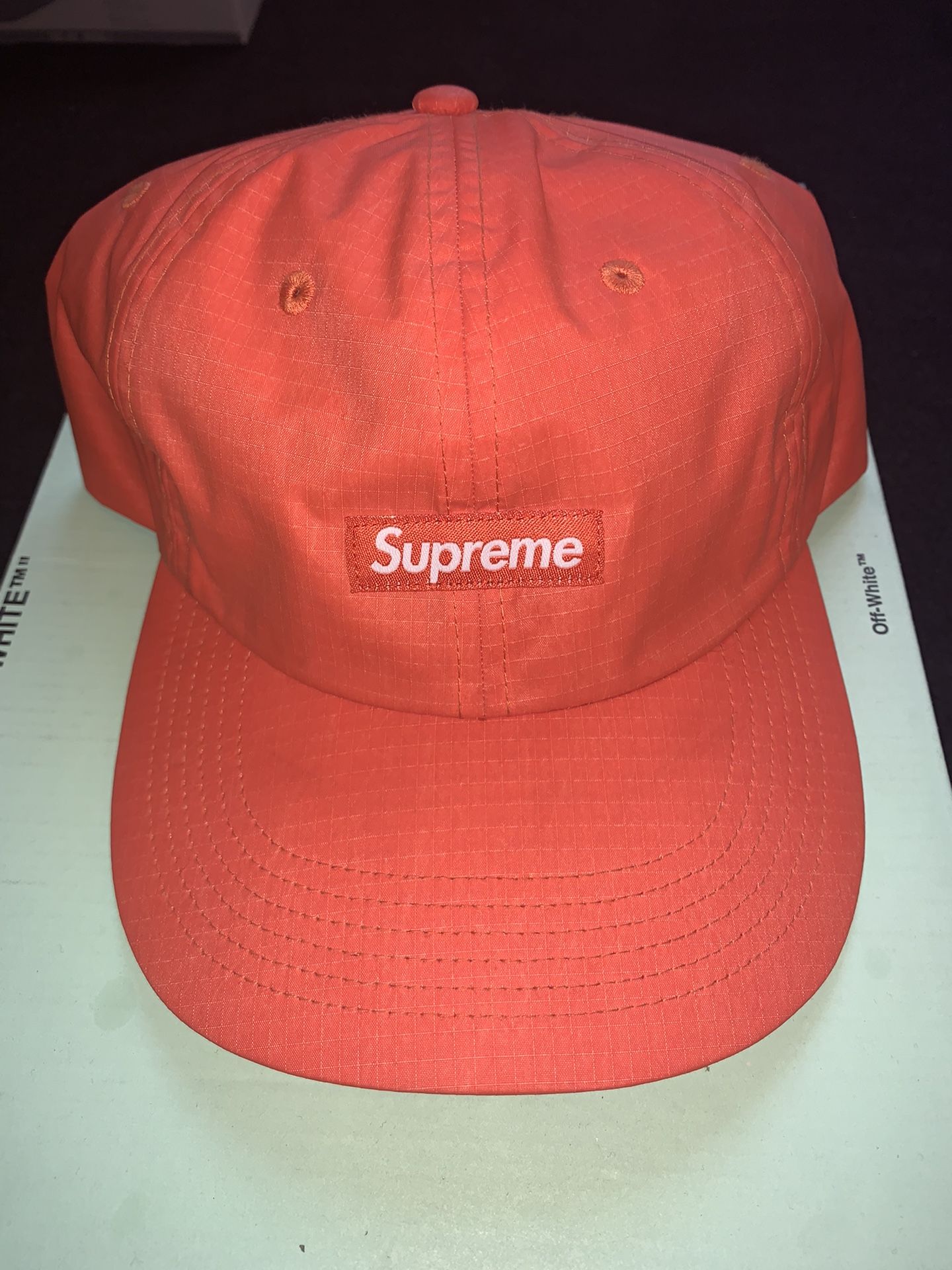 Supreme SS21 Orange Six Panel Hat