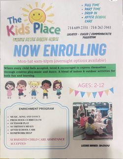 Fullerton Summer Program and Daycare
