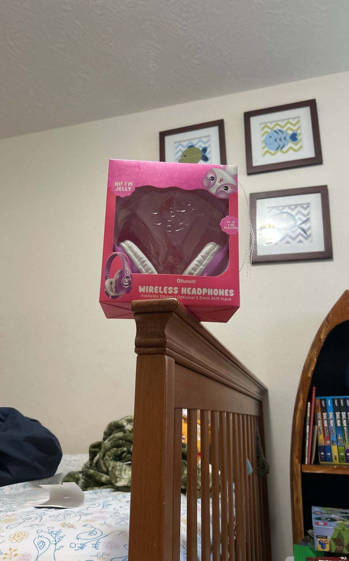 Wireless Pink Headphones