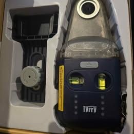 4-in-1 Laser Level Tool with Drill Dust Collector, Wall Bracket, Electronic Vacuum Suction Cup