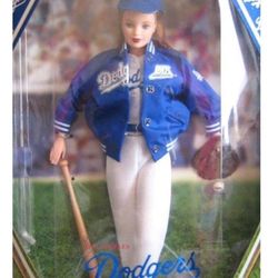 Dodgers Barbie Doll 