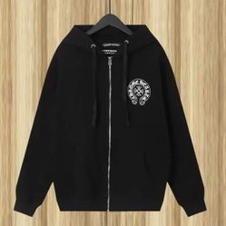 Chrome Hearts Black Jacket Hoodie