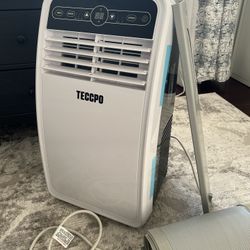TECCPO Portable Air Conditioner TAK04C, 8000 BTU Portable AC for Rooms up to 200 Sq.Ft, 3-in-1 with Remote Control