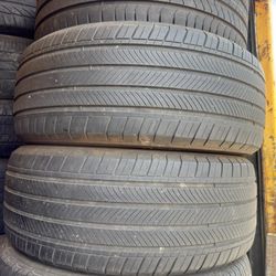 255/50/20 Two Tires Used In Good Condition Michelin 