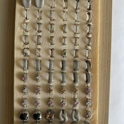 Sterling silver 925  rings, 