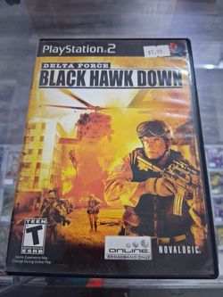Delta Force Black Hawk Down PS2