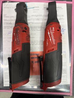 Gen 1 Milwaukee Fuel 3/8 and 1/4 Inch Ratchets