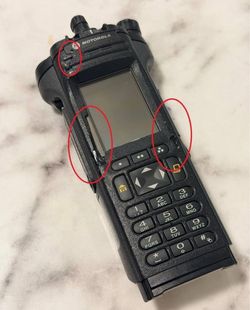 Motorola APX7000 H97TGD9PW1AN UHF 700 /800 -R2 Radio w/Bluetooth