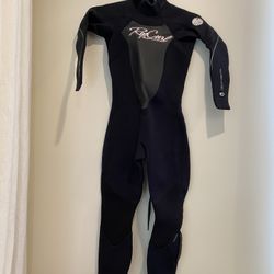 Rip Curl Women's Dawn Patrol 3/2 Back Zip Wetsuit Size 4 Retail $285