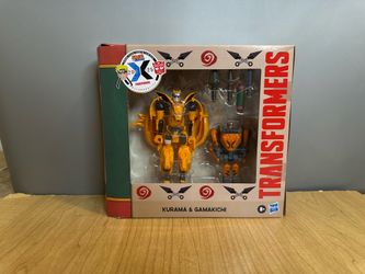 Hasbro Transformers and Naruto Shippuden Collaboration Kurama Gamakichi Figures
