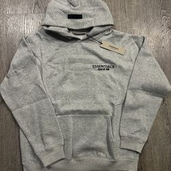 Grey Essentials Hoodie 