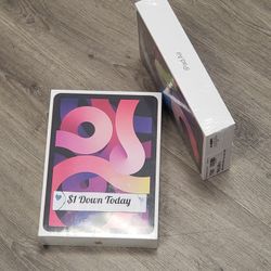 Apple Ipad Air 5 Brand New Sealed - $1 DOWN TODAY, NO CREDIT NEEDED - WARRANTY INCLUDED