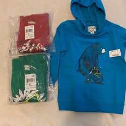$7 Each. Brand New Toddler Boy Hoodies, Size3T & 4T. 