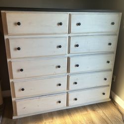 Solid Wood Dresser - XL, Giant Storage Space!