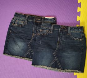 Girls Cat & Jack Denim Skirt Size 4/5