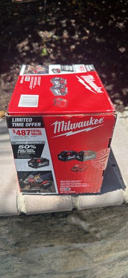 Milwaukee 6.0ah high output battery kit