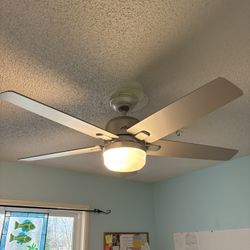 Ceiling Fan/light With Remote Control 
