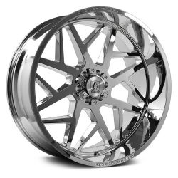 22x12 Axe Nemesis Chrome 8x165 8x170-44 Offset Special