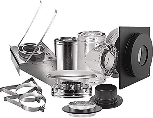 DuraVent 6in Chimney Pipe Kit – Through-The-Wall Install E58