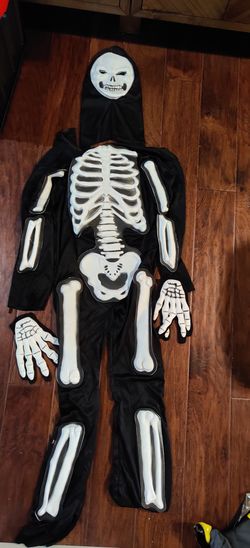 Kids skeleton costume