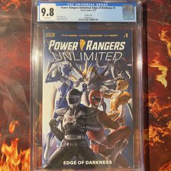 2021 Power Rangers Unlimited: Edge Of Darkness #1 (CGC 9.8)