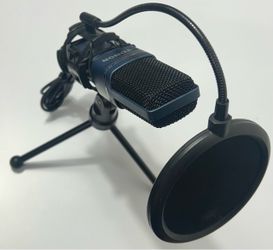 TONOR TC-777 Podcast Microphone, USB Computer Microphone, Cardioid Condenser PC (#1444)