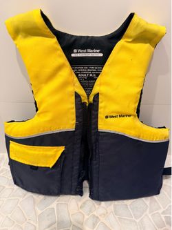 Standard adult life vest