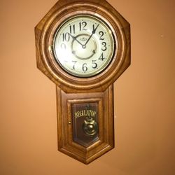 Key Wind Regulator Clock