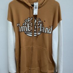 Timberland Zip Up Hoodie Jacket & Shirt Brand New With Tags Size Large