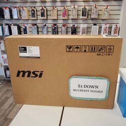 MSI M16 16 Creator Gaming Laptop - 90 DAY WARRANTY - $1 DOWN - NO CREDIT NEEDED 