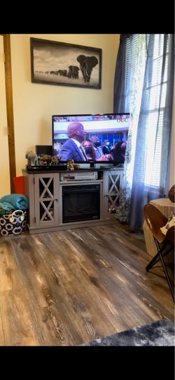Electric Fireplace TV Stand Console