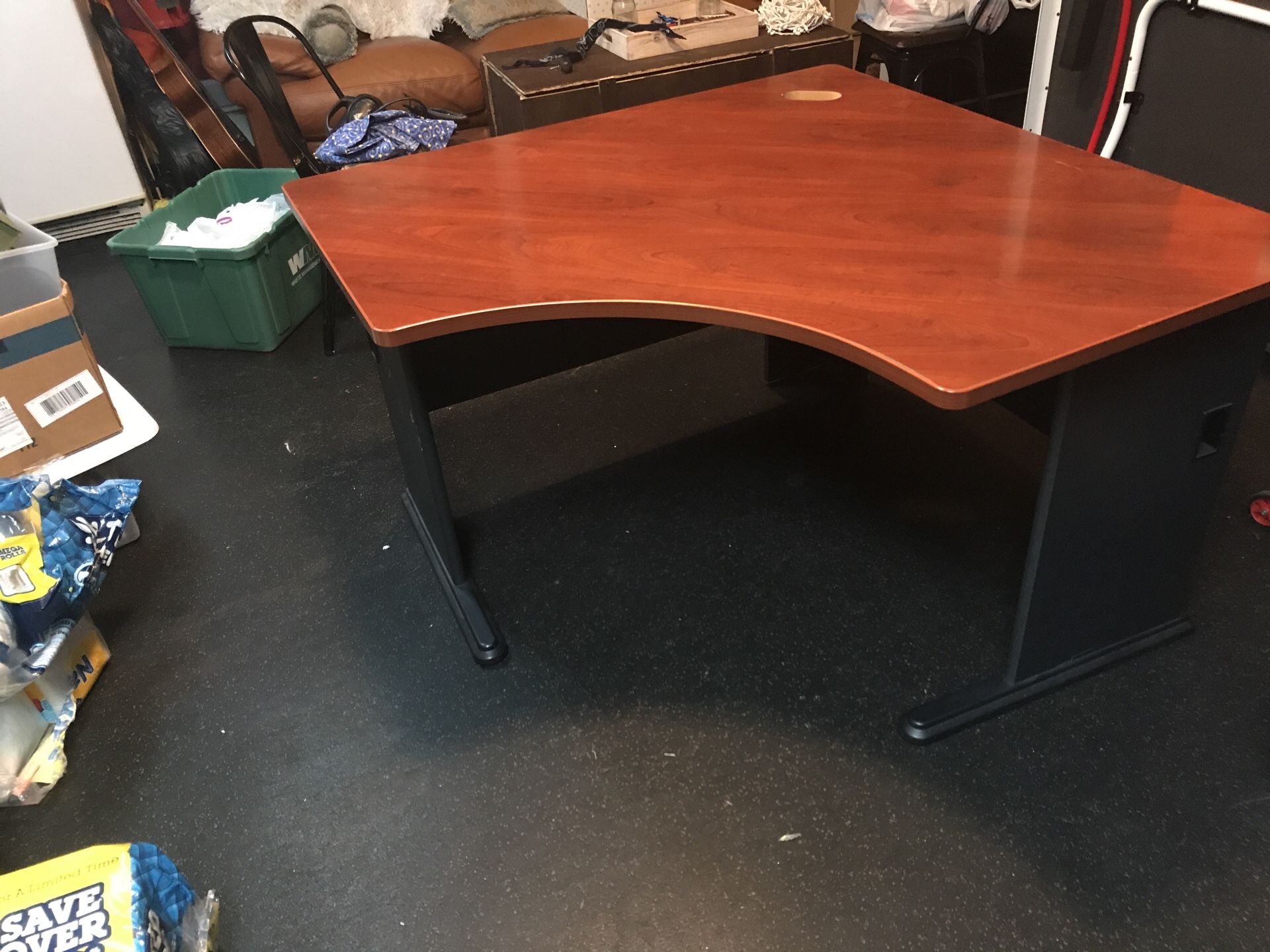 Hardwood Corner Desk