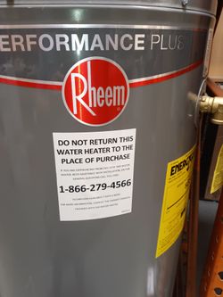 40 gallons water heater