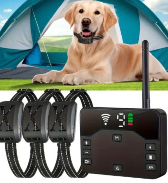 Wireless Dog Fence Training Shock Collar