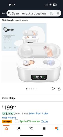 OTC Hearing  Aids For Seniors