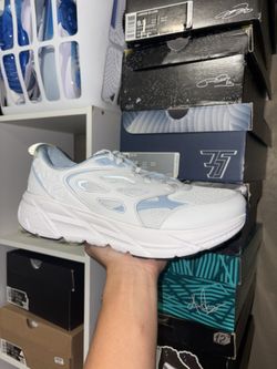 Hoka Clifton White Blue (Size 11 Men)