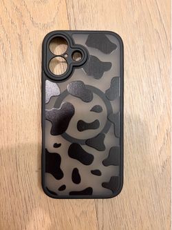 iPhone 17 Cow Print Phone Case