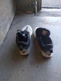 Under Armour Athletic cleats White and Black