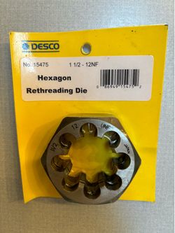 Desco 1 1/2-12 Die Nut