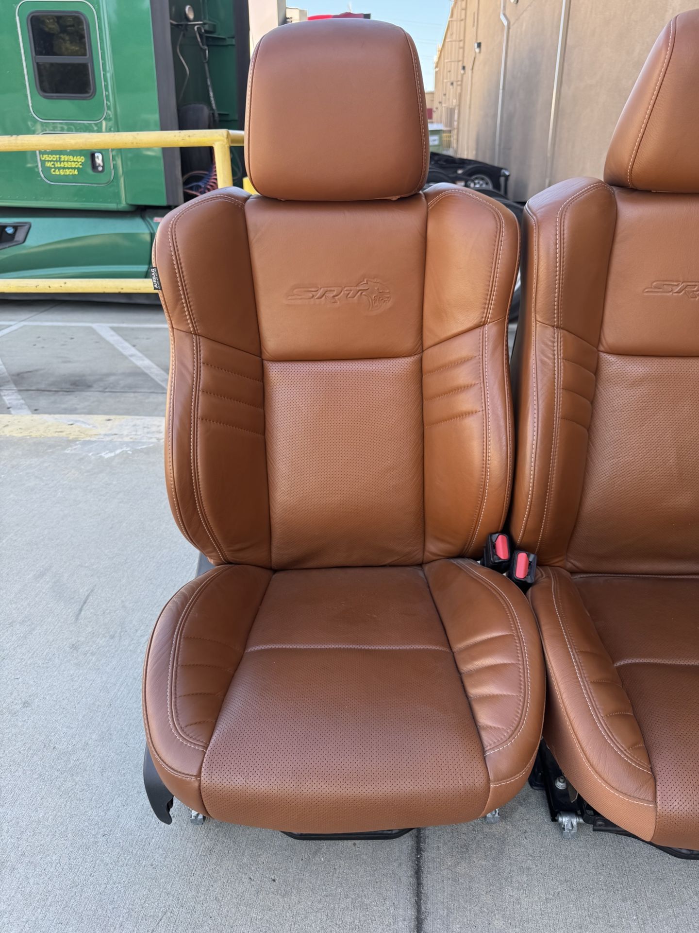 Dodge Charger Penut Butter Interior