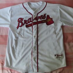 Vintage Atlanta Braves Andruw Jones #25 Majestic Jersey Size 52 rare sewn