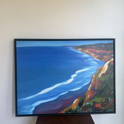 Large Torrey Pines Painting