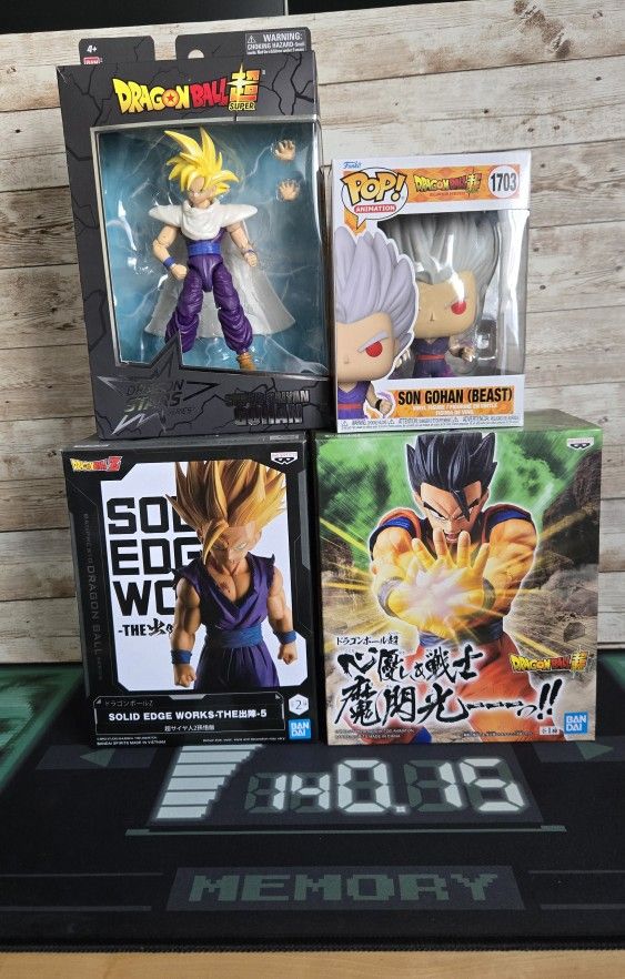 Dragonball Z Gohan Figures