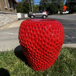 Viral Indoor/Outdoor Strawberry Garden Stool