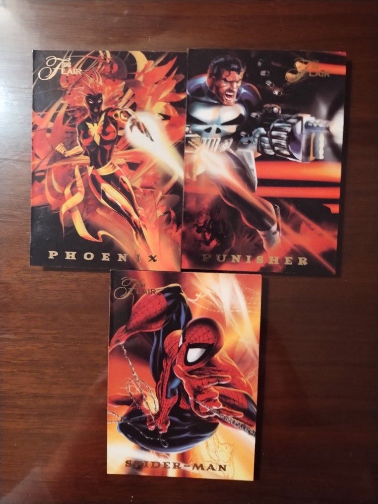 1994 Marvel Flair Power Blast Cards