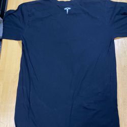 Tesla Brand Vehicle Long Sleeve T Shirt Mens Medium Black Long Sleeve 20pit2pit