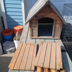 Cute Little Dog House Or Rabbit Home